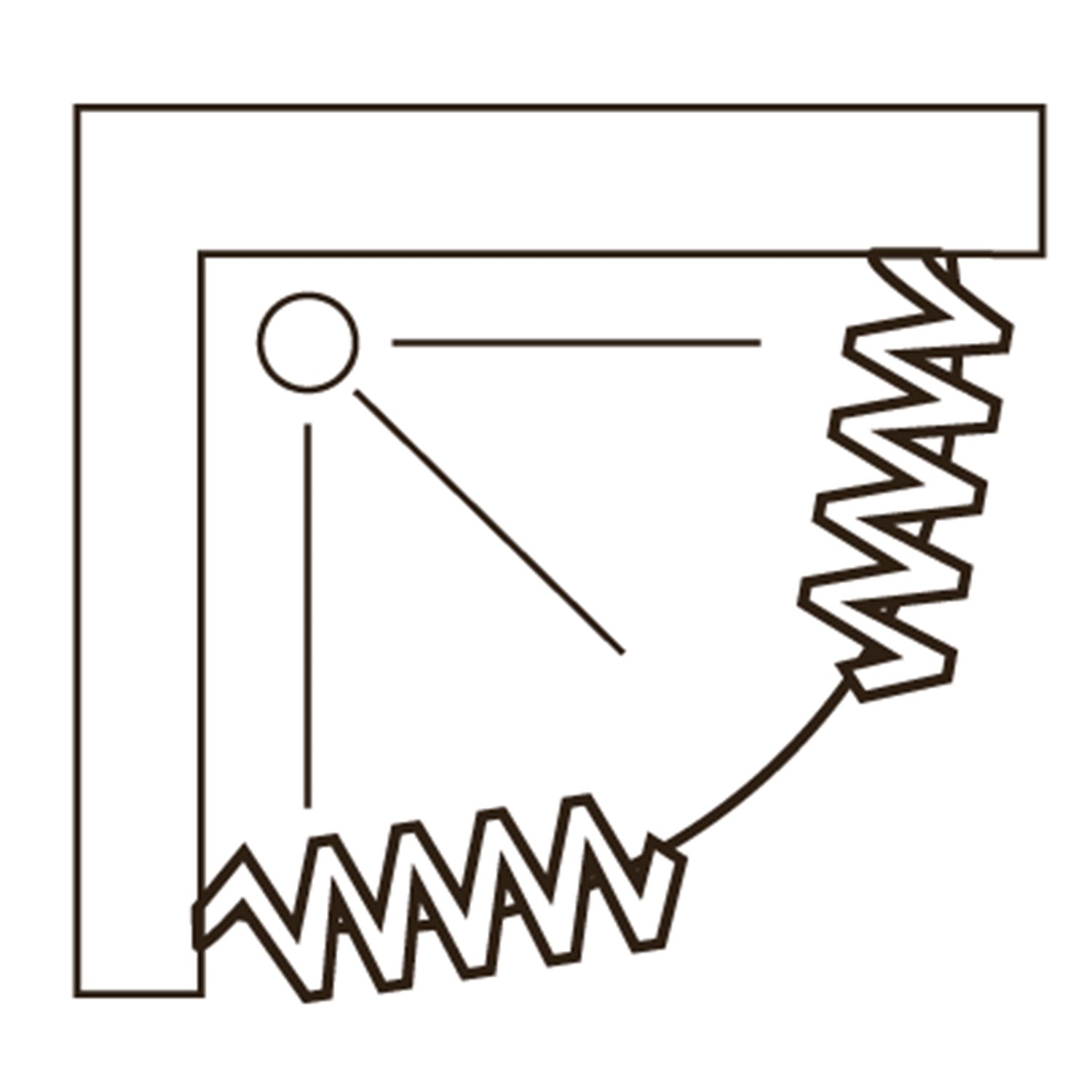 Box doccia 90x90 in PVC mod. Scorpione con apertura centrale