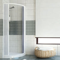 Box doccia 70x90 in PVC mod. Scorpione con apertura centrale