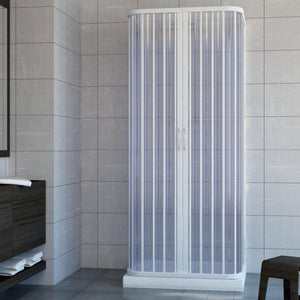 Box a 3 lati 70x90x70 in PVC mod. Ariete con apertura centrale