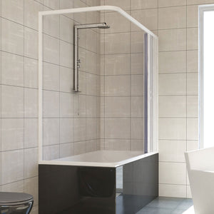 Box doccia sopravasca 70x170 in PVC mod. Nadia con apertura laterale