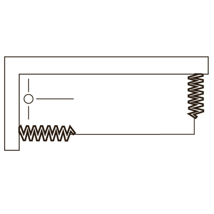 Box doccia sopravasca 70x160 in PVC mod. Nadia con apertura centrale