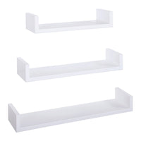 Mensole da Parete Set di 3 pz colore Bianco mod. Calamita