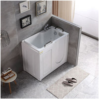 Vasca con sportello 110x63x97 apertura interna a destra