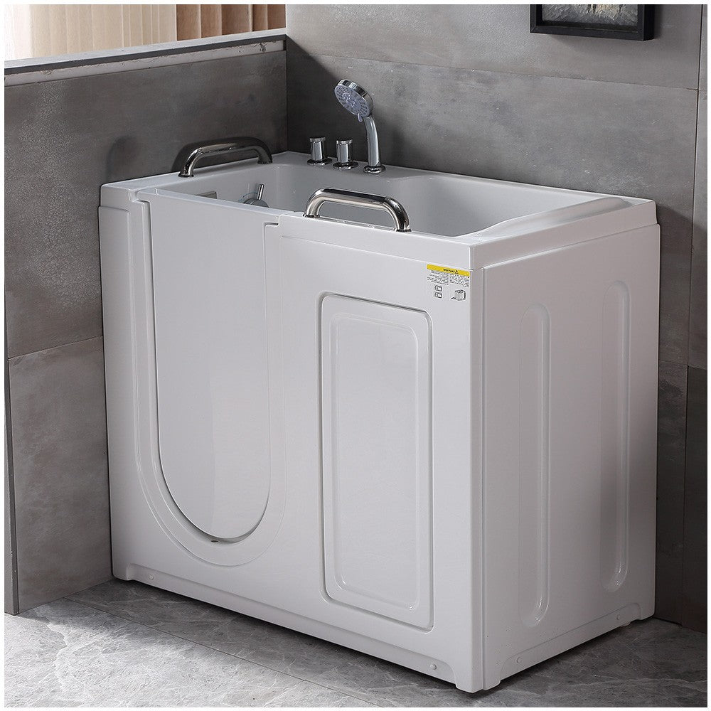 Vasca con sportello 110x63x97 apertura interna a sinistra
