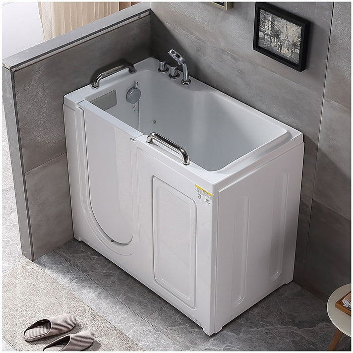 Vasca con sportello 110x63x97 apertura interna a sinistra