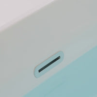 Vasca da bagno a parete 75x170 cm scarico incluso Kyla