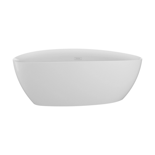 Vasca da bagno freestanding 170cm in acrilico bianco lucido | Caterina