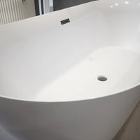 Vasca da bagno freestanding 170cm in acrilico bianco lucido | Atena