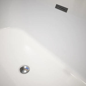 Vasca da bagno freestanding 170cm in acrilico bianco lucido | Atena