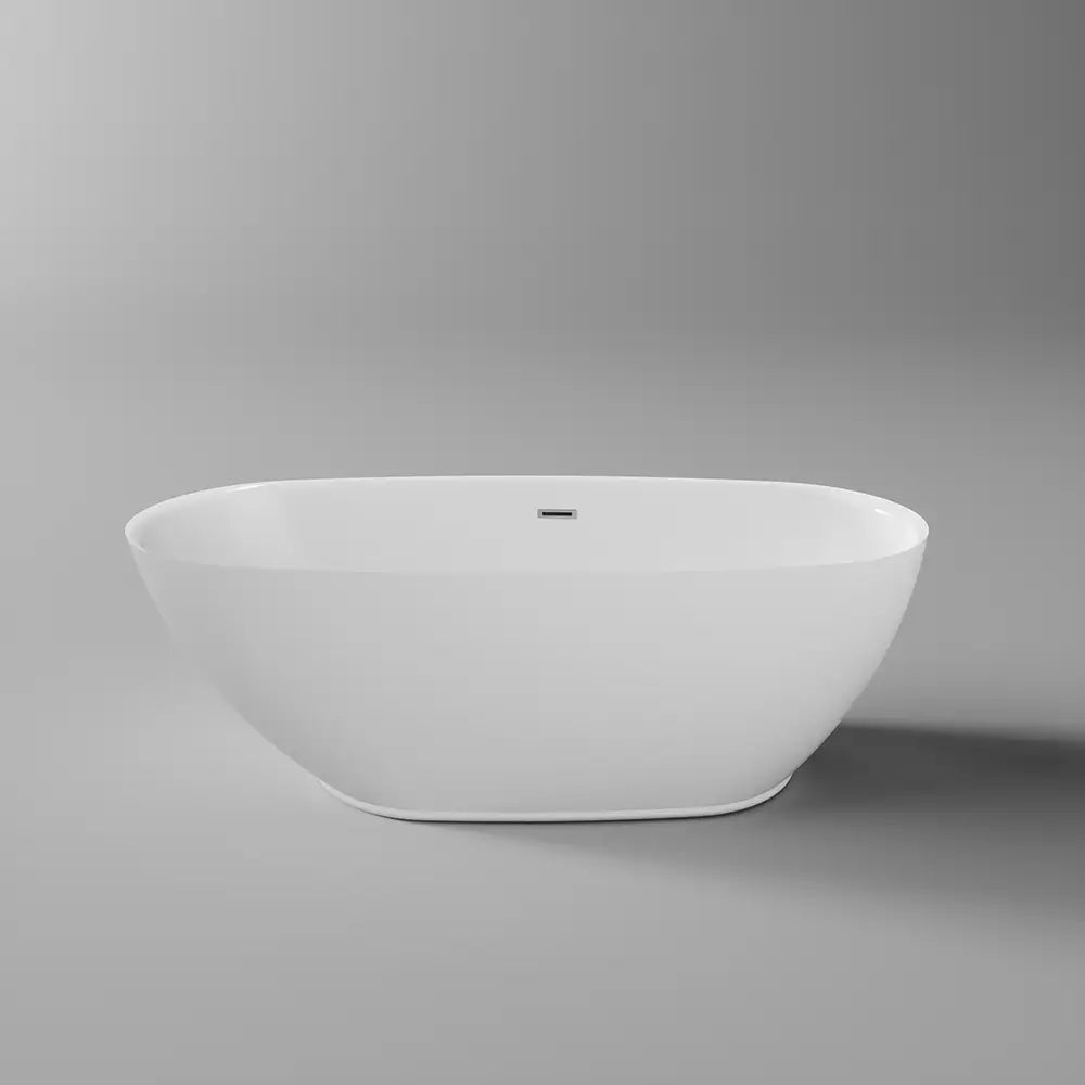 Vasca da bagno freestanding 170cm in acrilico bianco lucido | Thyra