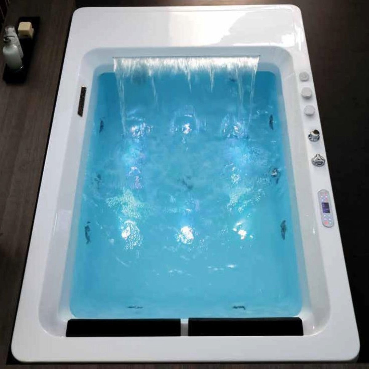 Vasca da bagno idromassaggio rettangolare mamorme, tipologia vasca solo guscio bianco