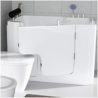 Vasca da bagno per anziani 130x90 sportello con apertura esterna a destra