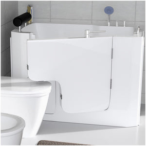 Vasca da bagno per anziani 130x90 sportello con apertura esterna a destra