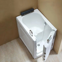 Vasca da bagno per disabili 101x72x100 porta con apertura a destra