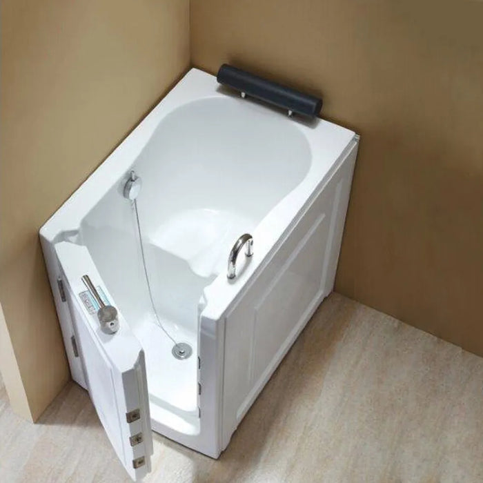 Vasca da bagno per disabili 101x72x100 porta con apertura a sinistra