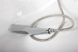 Vasca idromassaggio due posti 180x140 cm design moderno e cromoterapia | Lullaby Eco