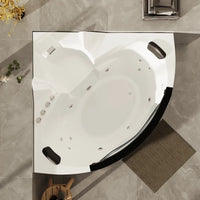 Vasca idromassaggio angolare 135x135 da interno design moderno | Bliss Eco