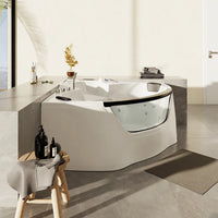 Vasca idromassaggio angolare 150x150 da interno con riscaldamento | Bliss