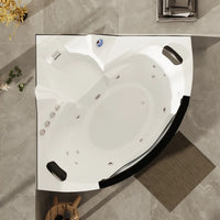 Vasca idromassaggio angolare 150x150 da interno con riscaldamento | Bliss