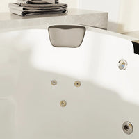 Vasca idromassaggio angolare 150x150 da interno con riscaldamento | Bliss