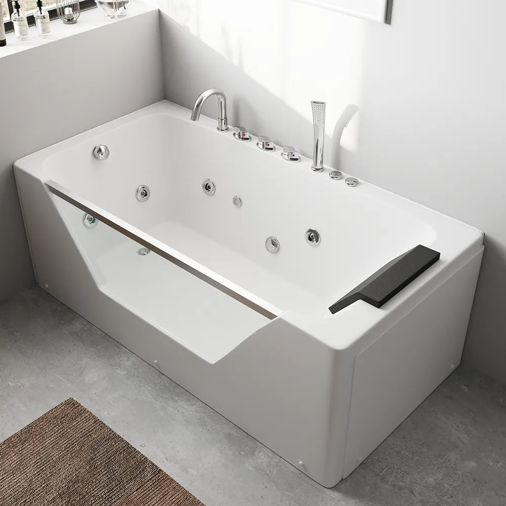 Vasca idromassaggio per interno 170x80 cm design moderno | Chill Eco