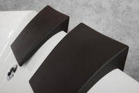 Vasca idromassaggio 185x123 cm da interno con idroterapia e cromoterapia | Imagine Eco