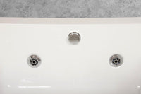 Vasca idromassaggio 185x123 cm da interno con idroterapia e cromoterapia | Imagine Eco