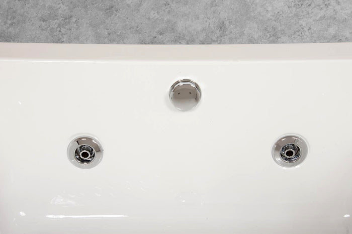 Vasca idromassaggio 185x123 cm da interno con idroterapia e cromoterapia | Imagine Eco