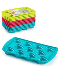 Vaschetta Forma Ghiaccio Forma Di Cuore Cubetti Ghiaccio Plastica Colorata 11584         