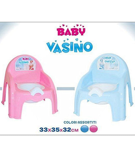 Vasino Poltroncina Sediolina Confort Bambini Bimbi Bisogni Plastica Colorato         