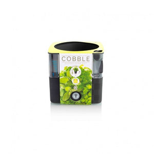 Vaso COBBLE 14x14x14 cm, con sistema di auto-irrigazione