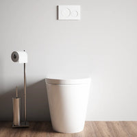 Vaso filo muro rimless traslato con sedile copri-wc softclose | Roma