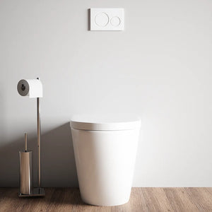 Vaso filo muro rimless traslato con sedile copri-wc softclose | Roma