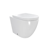 Vaso filo muro rimless traslato con sedile copri-wc softclose | Roma
