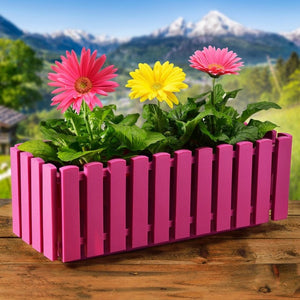 Vaso FENCY SMART 50x18,5x17 cm, con sistema di auto-irrigazione