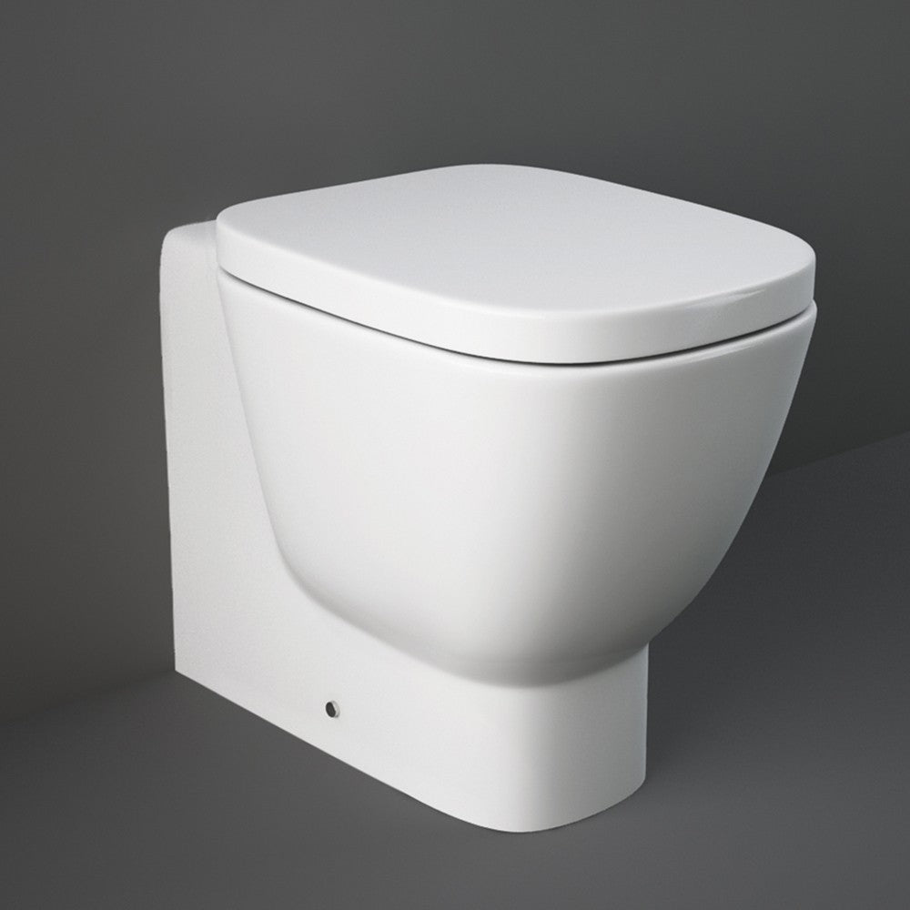 Vaso filomuro Rak serie One scarico multiplo con curva tecnica inclusa