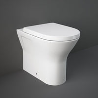 Vaso filomuro Rak serie Resort con scarico Rimless a parete o a terra