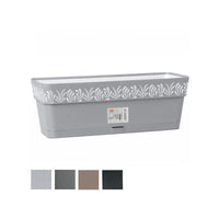 Vaso Gaia Rett. Ris.Acqua Grafite 30 Stefanpl