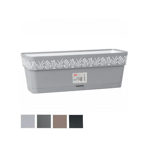 Vaso Gaia Rett. Ris.Acqua Grafite 50 Stefanpl