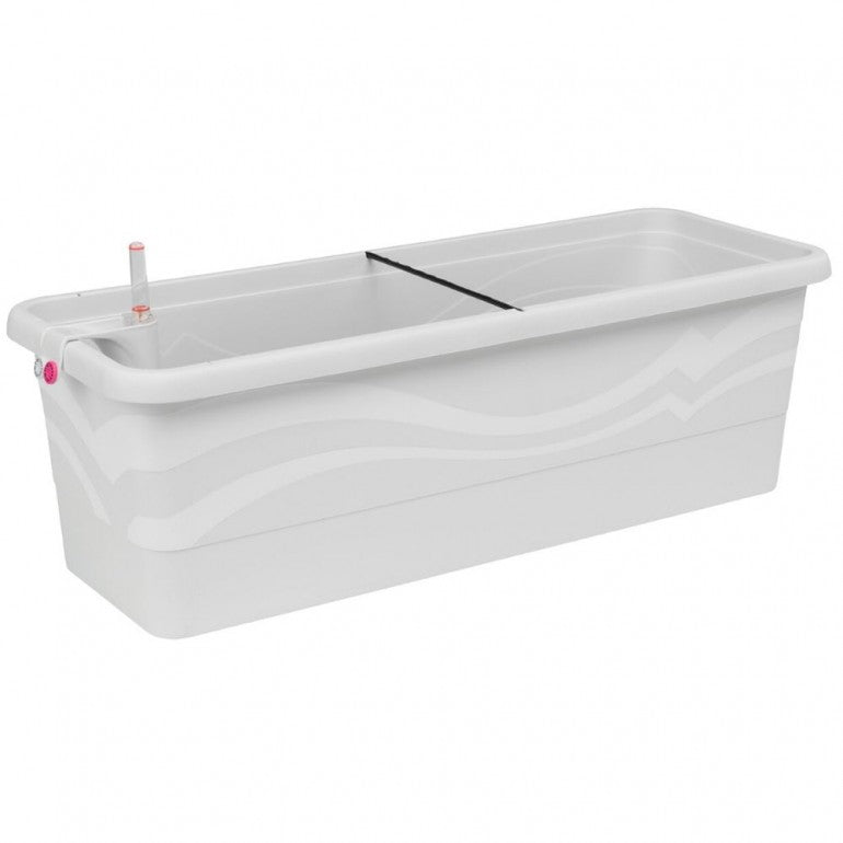 Vaso GARDENIE SMART 100x22,5x19 cm, con sistema di auto-irrigazione