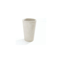 Vaso in Argilla mista Fibra di Vetro MAXIME, colore AVORIO, misura L