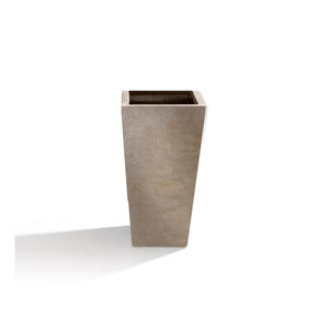 Vaso in Argilla mista Fibra di Vetro RAPHAEL, colore BEIGE, misura XL