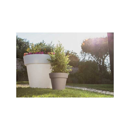 Vaso in Polimero Monacis Gemma Marrone - Ø 110 cm. - h 95 cm.