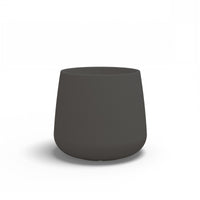 Vaso in Polimero Monacis Goccia Antracite- Ø 63 - h 55 cm.