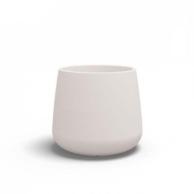 Vaso in Polimero Monacis Goccia Bianco - Ø 63 - h 55 cm.