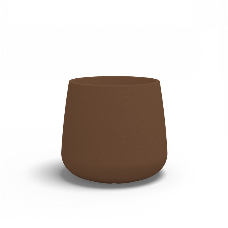 Vaso in Polimero Monacis Goccia Bronzo Ø 63 - h 55 cm.