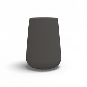 Vaso in Polimero Monacis Goccia Top Cromia Antracite Ø 54 - h 75cm.