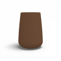 Vaso in Polimero Monacis Goccia Top Cromia Bronzo Ø 54 - h 75cm.