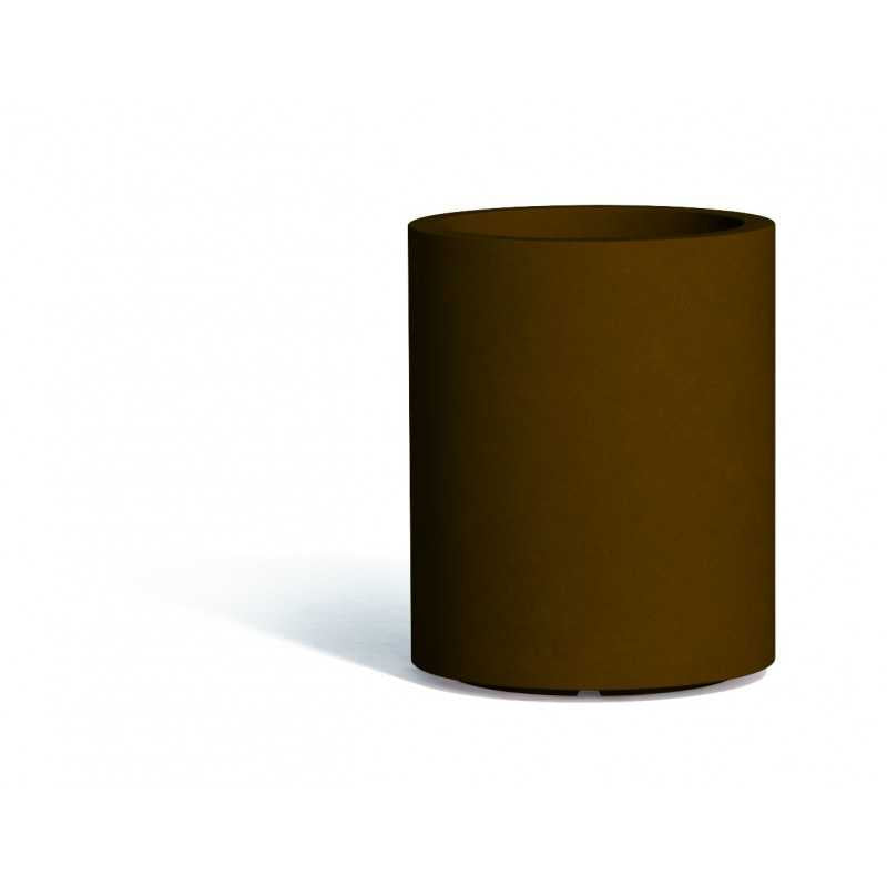 Vaso in Polimero Monacis Venusio Marrone - Ø 40 cm. - h 50 cm.