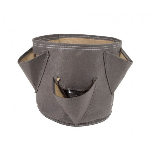 Vaso in Tessuto per Erbe Aromatiche Bloembagz da 19 litri, con 6 tasche